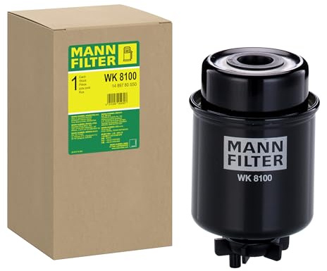 MANN-FILTER WK 8100 Fuel Filter - for Off-Highway Applications | For Off-Highway, Fuel System Protection, Injector Protection, Clean Fuel Supply, True OE Engineering