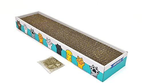 RASCADOR para Gatos con Catnip TABY Cat 48x13x5cm NAYECO