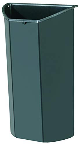 Exacompta Modern'line - Compartimiento semi-circular para papelera, 4.5 l, color gris
