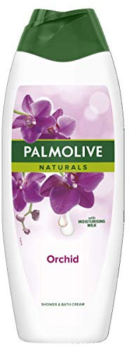 Palmolive Duschcreme Naturals Exotic Orchidee Duschgel, Feuchtigkeitsspendend Duschgel/Körperwäsche – Groß, 750 ml