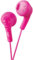 JVC HAF160P Gumy Ear Bud Headphone Pink
