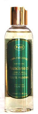 100% Organic Macadamia Natural Healing Oil Hair Treatment - 200 ml By P+50 - Fragrance Free