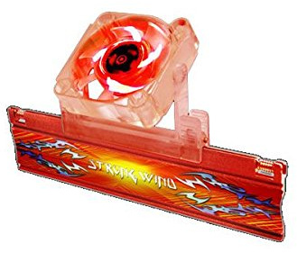 Shiny Hardware Limited Evercool Strongwind active Memory cooler RED EC-MSW-R