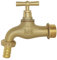 SOMATHERM PER VOI - irrigazione valvola di rubinetto - Arrivo 20/27-20/27 Nose - in ottone spazzolato - montaggio del naso
