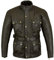 Trailmaster Vintage Motorradjacke Gewachstes Leder Braun Used Look Größe 3XL/56