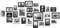 Lillyvale Large Multi Picture Photo Frames Wall Set 26 Pieces Set (White And Black)