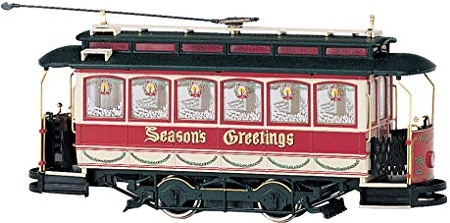 Bachmann On30 Spectrum Street Car, Christmas Trains