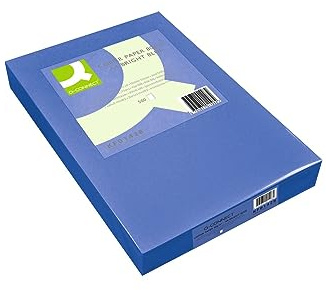 Q-Connect Bright Blue Coloured A4 Copier Paper 80gsm Ream (Pack of 500) KF01428