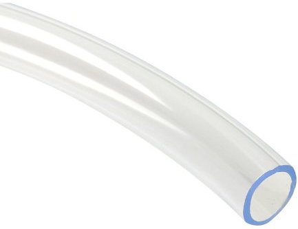 Schlauch PVC 13/10mm (3/8ID) UV-aktiv Blue/Clear