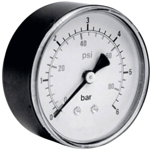 MANOMETER 0-10 BAR, Ø40 MM, 1/8 REAR