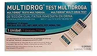 Test Drogas Multidrog 10 Parametros Orin