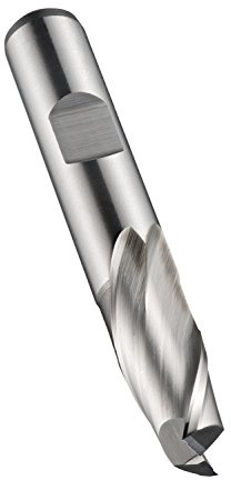 Dormer C11014.0 Stub Length Flute End Mill, Square End, Weldon Shank, 14 mm Head Diameter, 16 mm Flute Length, 73 mm Total Length