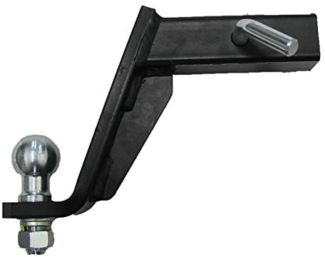 AUTO-HAK Anhängerkupplung 51x51mm mit tiefgezogenem Kugelkopf, kompatibel mit Auto, RV, LKW, Van, Bus, UTV, Traktor, ATV, max. Zuglast 3709 lbs