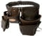 McGuire-Nicholas Tanned Leather Contractor's Apron, Durable Construction Tool Belt,Brown,One Size