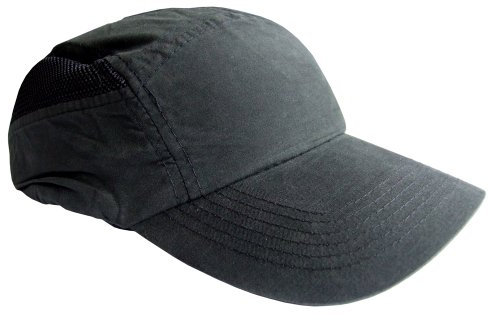 Scott Firstbase Sicherheits-Baseballcap, Schwarz