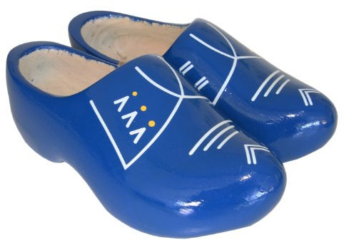 holländischer Holzschuh Der feine Blaue (28-29)