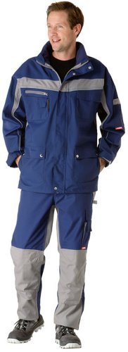 Planam Herren Plaline Allwetterjacke Allwetterjacke Plaline Größe L in marine/zink (1er Pack)