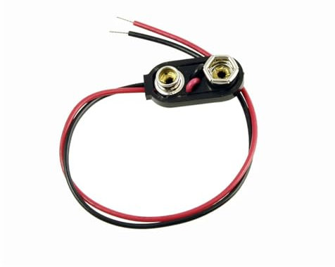 Allparts EP-0249-000 Pack of 5 9V Battery Terminals