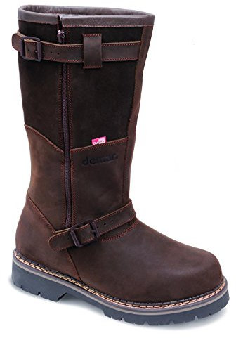 Demar, stivali da caccia termici, in pelle, modello Tirol, Marrone (marrone), 47