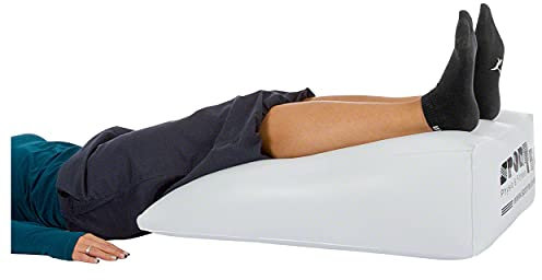 Aufblasbares Venenkissen Relax- und Wellnesskissen mit Bezug 70x50 cm