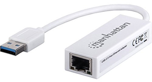 Manhattan Adaptador USB 2.0 San> Fast Ethernet 10/100 BU. (Rj-45) [WH]