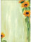SIGEL DP694 Motiv-Papier Sunflower, Briefpapier 90 g, DIN A4, 25 Blatt, aus nachhaltigem Papier
