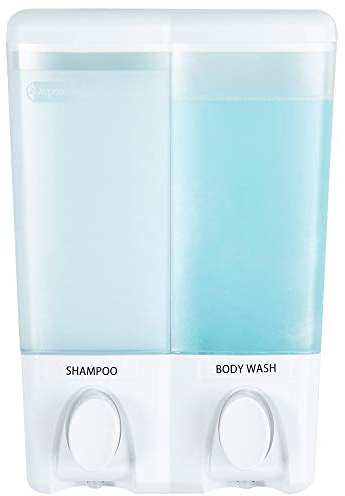 Better Living Products Clear Choice Spender, Zwei Kammern, Weiß