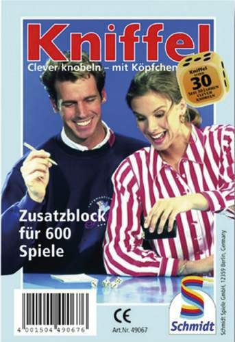 Schmidt Spiele 49067 - Kniffelblock