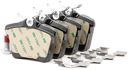 FERODO Brake Pads | FDB1727 | OE-Matching Quality | Eco-Friction Fuse+ Technology | Pack of 4