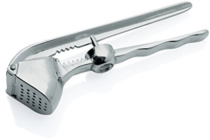 Knoblauchpresse mit Entkerner - aus Aluguss/Länge: 17 cm