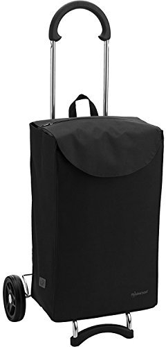 Andersen Einkaufstrolley Scala Walker 44l in schwarz, Aluminium, Polyester, 100 x 40 x 30 cm