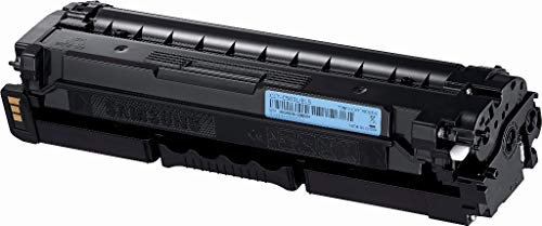 HP CLT-C503L/ELS (SU014A) Original Toner Cyan (Kompatibel mit: SL-C3010ND, C3010DW, C3060ND, C3060FR, C3060FW), groß