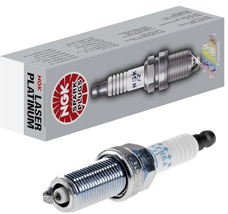 NGK Zündkerze PLFR6A-11, 7654 | Laser Platinum | 1 Stück | PLFR6A-11, 7654 passend für Fx 350Z Almera Murano Pathfinder
