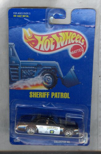 Hot Wheels 1992 SHERIFF PATROL #59 1:64 Scale