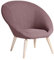 Max Winzer 2855-1100-1645262 Sessel Loop, Einzelsessel, Flachgewebe aubergine
