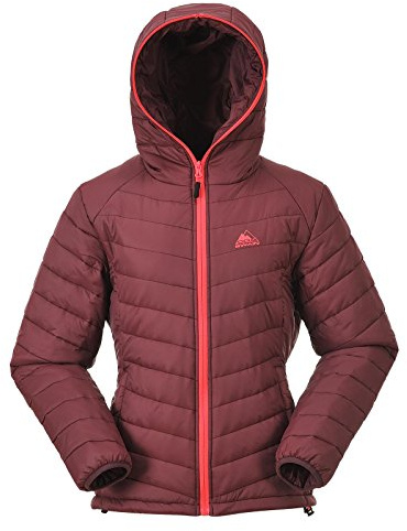 Cox Swain Damen Funktionsjacke NIABI - Steppjacke, Colour: Wine/Pink, Size: L