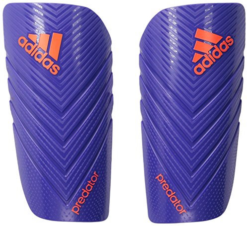 adidas Performance Predator Lesto Shin Guard,Night Flash Purple/Solar Red, Small