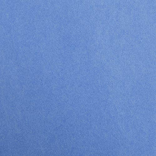 Clairefontaine - Ref 48078C - Maya Coloured Smooth Drawing Paper (Pack of 25 Sheets) - 270gsm Paper - A3 (42 x 29.7cm) - Royal Blue Colour - Deep Dyed, Acid Free, pH Neutral