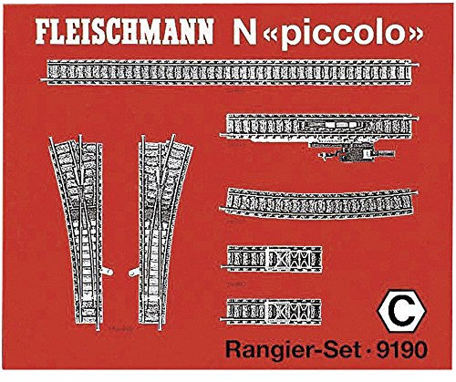 Fleischmann N Gleis-Ergänzungs-Rangier-Set C 9190