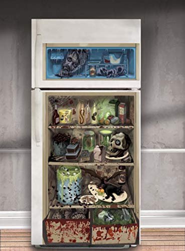 amscan 249400 Mental Asylum Fridge Door Cover-1 Pc