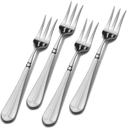 Mikasa French Countryside Cocktail Forks, Set of 4 by Mikasa