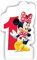 Unique Party 71790 - Café Disney Minnie Mouse 1st Birthday Candle