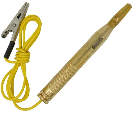 Dapetz ® Car Circuit Tester,Automotive Car Voltage Tester Pen Tool Auto Truck DC 6V/12V /24V with Vise Clip Indicator Light for Low Voltage Systems