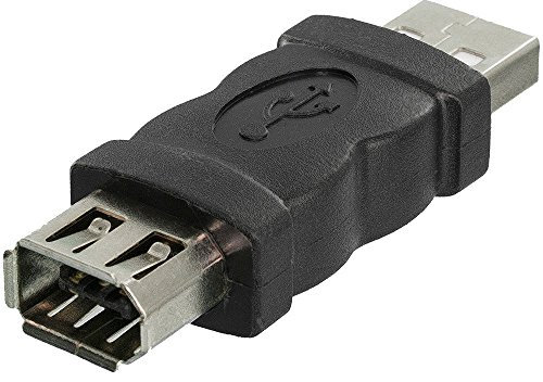 JNSupplier Firewire IEEE 1394 6 Pin Female F to USB M Male Cable Adapter Converter