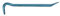 Crowbar – Pry Bar – Crowbar – Nail Bar – Cow Foot with Nail Puller – Length: 600 mm – Weight: Approx. 1.5 kg