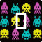 Ellis Graphix Space Invaders Retro Gaming Vinyl Single Light Switch Sticker Skin Wrap