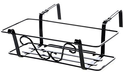 Balconiera Quadro 6 Regolabile Balconiera Cm 53/Ganci da 7 a 18 Cm Art.11004_18-100% Made in Italy -