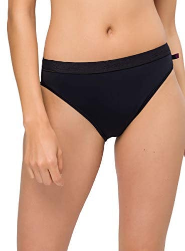 BeeDees Damen Slip Microfun Tai schwarz | 38