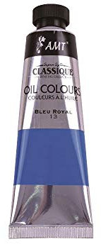 Peinture à l'huile AMT - Bleu Royal THU13