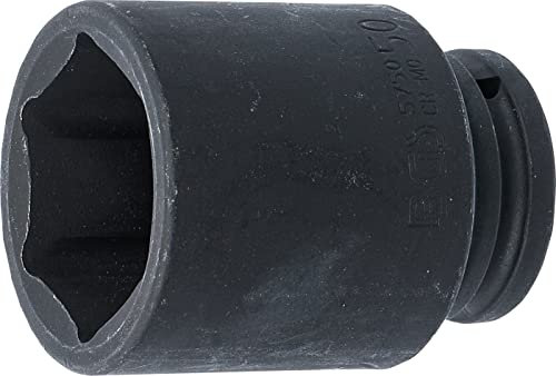 BGS 5750 | Llaves de vaso impacto hexagonal, largo | entrada 20 mm (3/4) | 50 mm